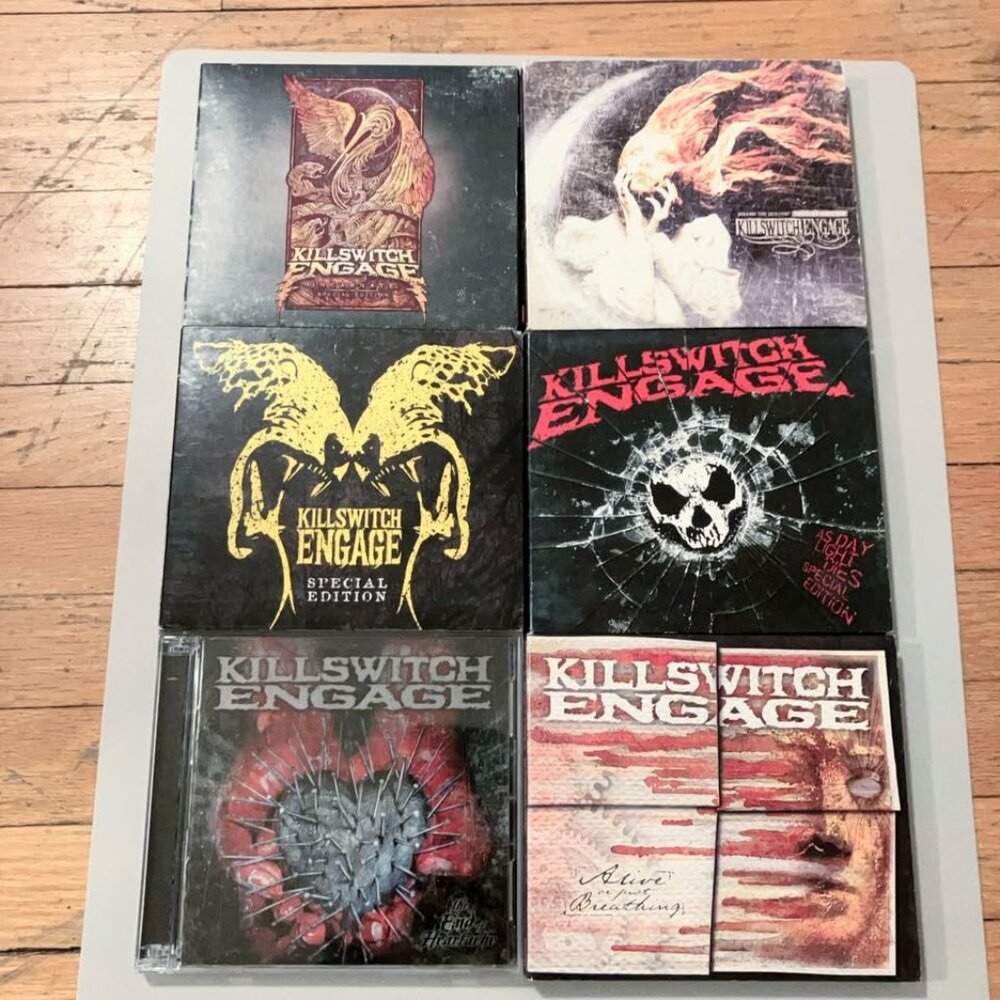 Killswitch Engage 6 CD Bundle‎ Lot